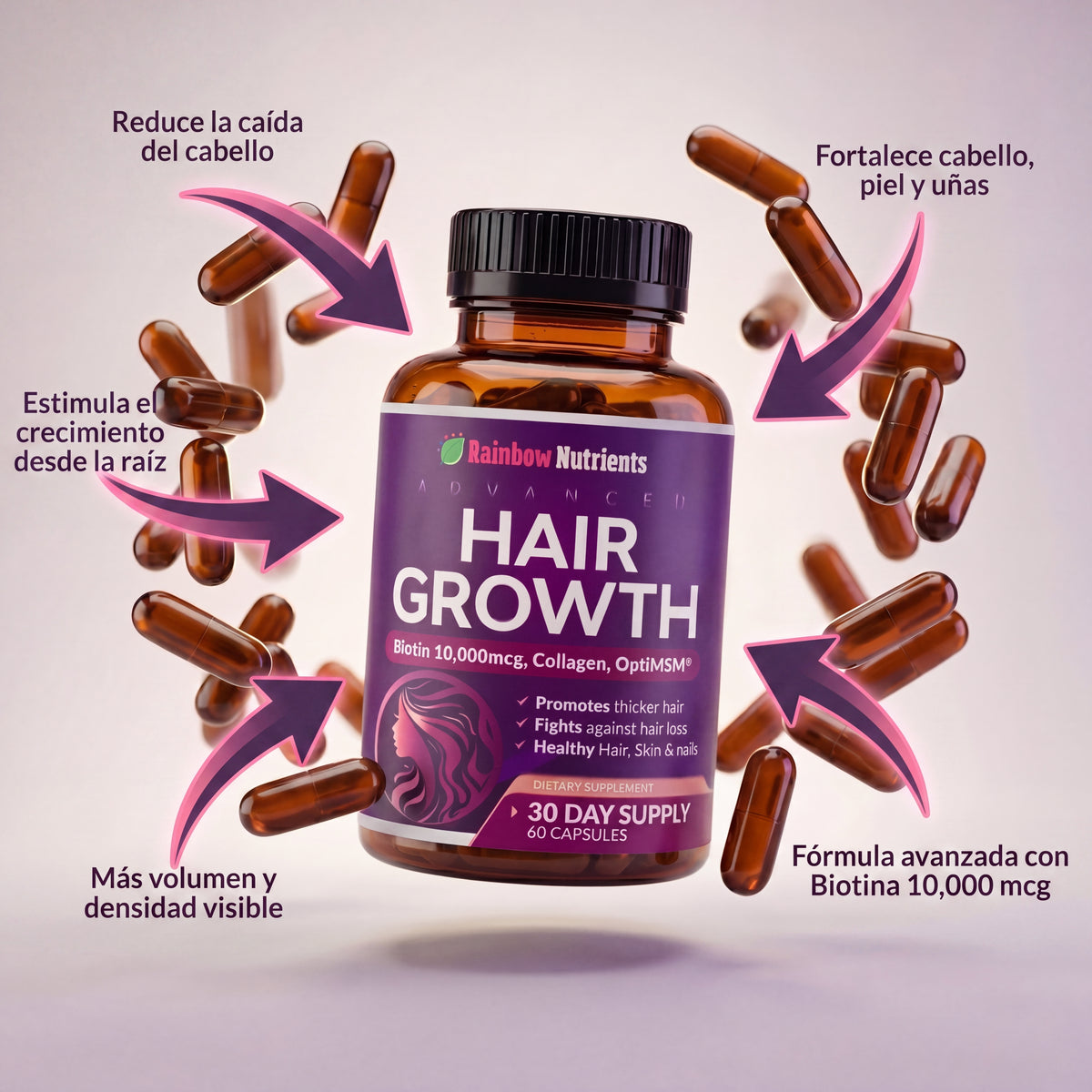 Vitaminas Hair Growth