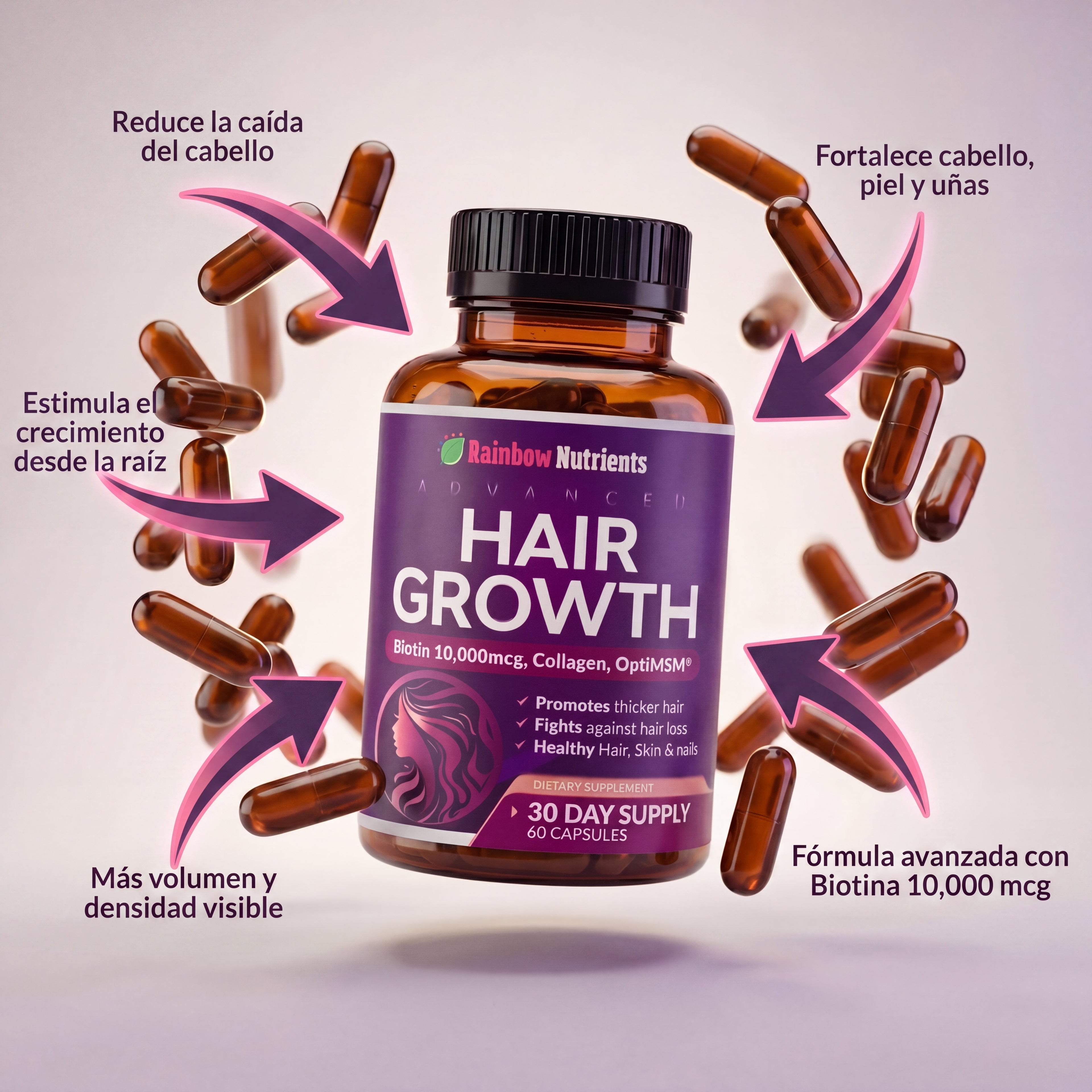 Vitaminas Hair Growth
