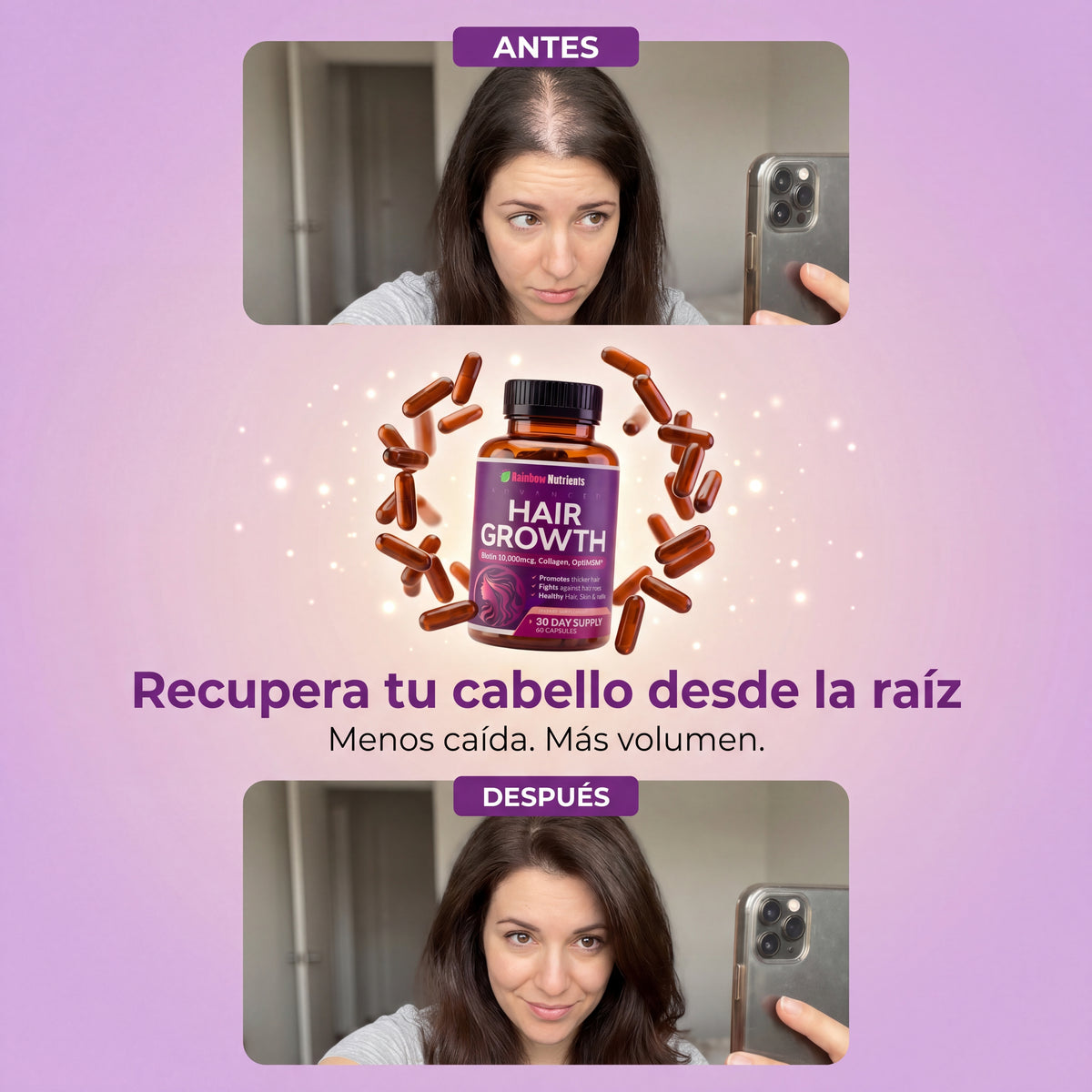 Vitaminas Hair Growth